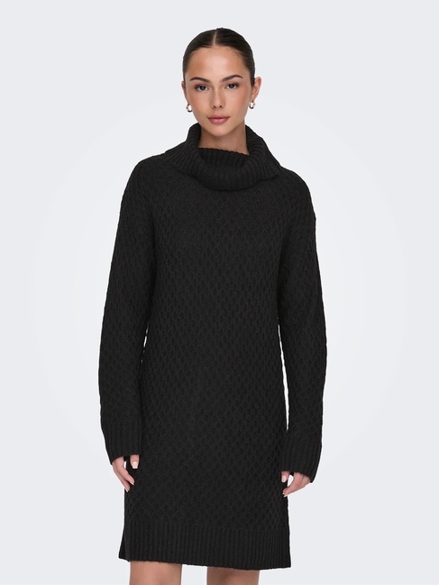 Фото ракурс 1 - Жіноча чорна сукня Only артикул 15328357 Black FW2025