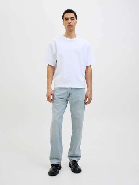 Мужские синие джинсы Jack & Jones артикул 12269473 Blue denim SS2025 Фото ракурс 5 - Мужские синие джинсы Jack & Jones артикул 12269473 Blue denim SS2025