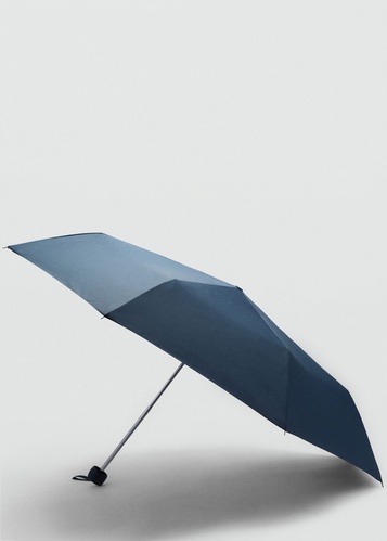 Фото ракурс 1 - Жіноча синя парасоля Mango артикул 77041504 56 7 season