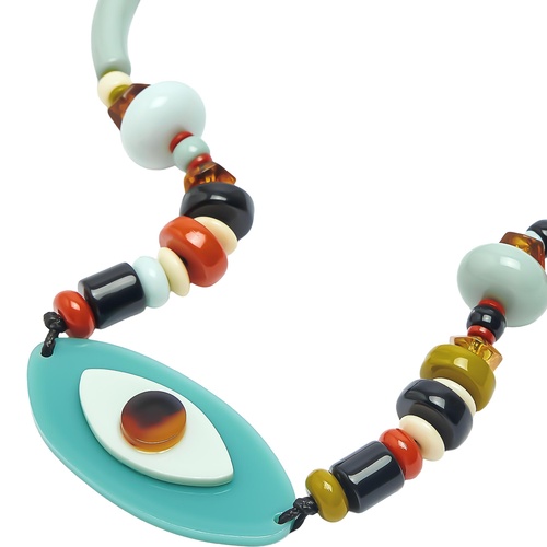 Фото ракурс 2 - Жіноче різнокольоровe намисто Parfois артикул 239705 _HM FW2025