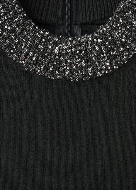 Фото ракурс 6 - Женское черное платье Mango артикул 17059105 99 1 season