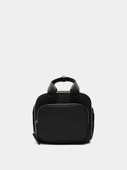 Жіноча чорна сумка Parfois артикул 2415911 BKM FW2025 Фото ракурс 1 - Жіноча чорна сумка Parfois артикул 2415911 BKM FW2025