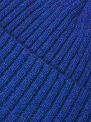 Фото ракурс 2 - Чоловіча синя шапка Jack & Jones артикул 12281209 SURF THE WEB FW2025