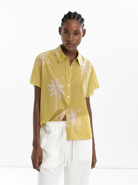 Фото ракурс 1 - Жіноча рожева блузка Parfois артикул 237257 _BM FW2025