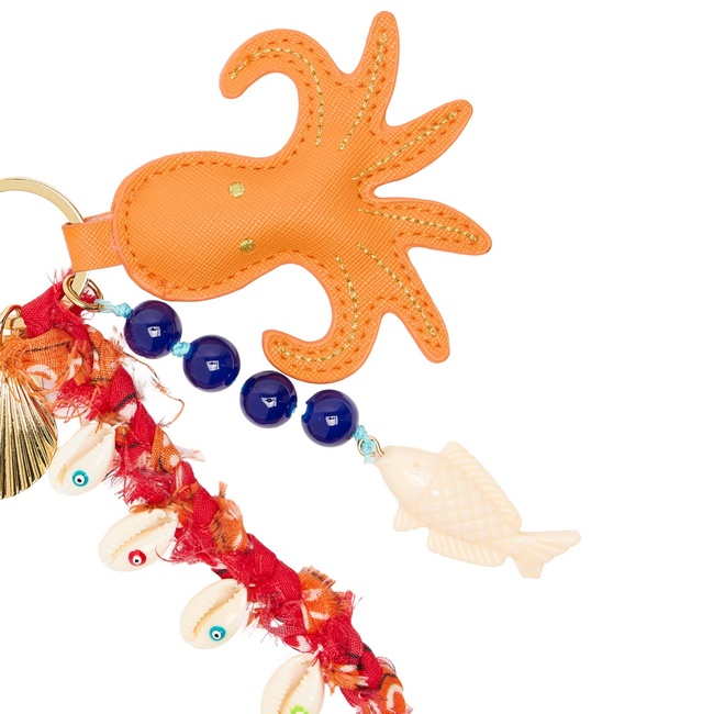 Фото ракурс 2 - Жіночий помаранчевий брелок Parfois артикул 234400 _BM FW2025