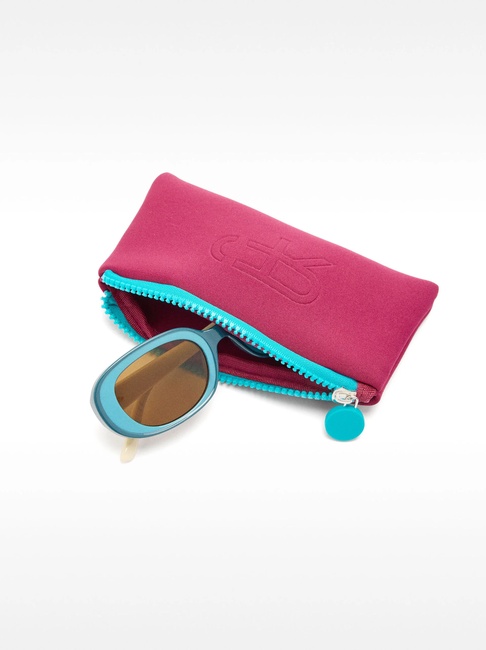 Фото ракурс 4 - Жіночі блакитні окуляри Parfois артикул 231646 _HM SS2025