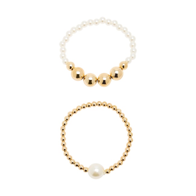 Жіночий золотий браслет Parfois артикул 239564 _PE FW2025 Фото ракурс 3 - Жіночий золотий браслет Parfois артикул 239564 _PE FW2025