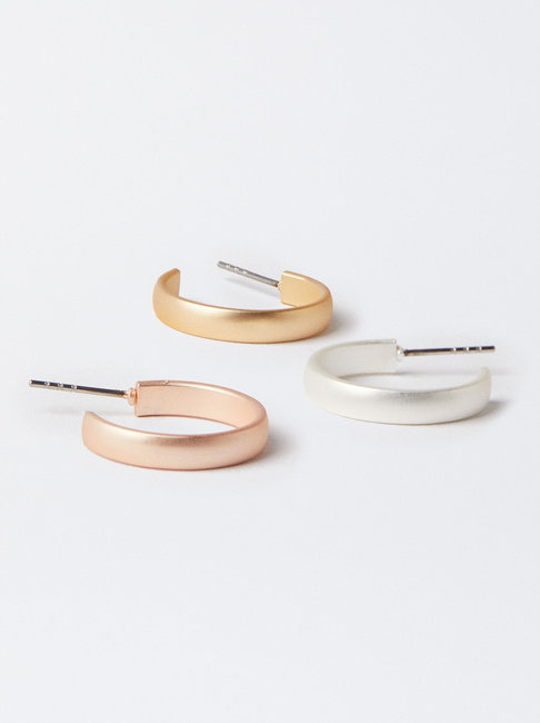 Жіночі різнокольорові сережки Parfois артикул 159731 _MM FW2025 Фото ракурс 2 - Жіночі різнокольорові сережки Parfois артикул 159731 _MM FW2025