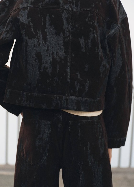 Фото ракурс 6 - Женские коричневые джинсы Mango артикул 17027774 32 1 season