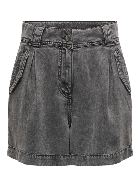 Фото ракурс 3 - Жіночі чорні шорти Only артикул 15313587 Black SS2025