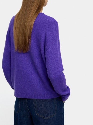 Фото ракурс 2 - Жіночий фіолетовий светр Parfois артикул 238846 _PU FW2025