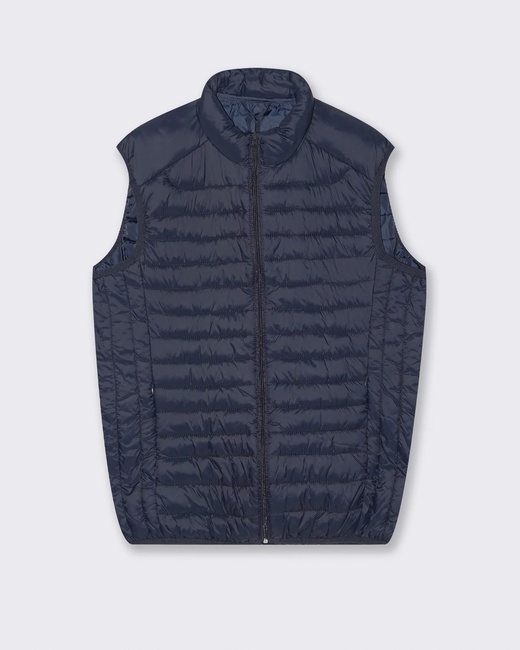 Фото ракурс 1 - Чоловічий синій жилет Piazza Italia артикул 65613 Blue FW2025