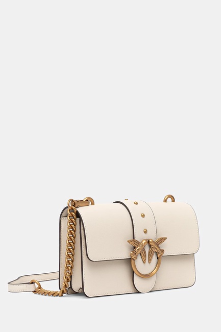 Женская молочная сумка Pinko артикул 105856-A0F1 Z14Q FW2025 Фото ракурс 3 - Женская молочная сумка Pinko артикул 105856-A0F1 Z14Q FW2025