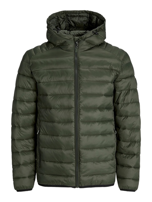 Мужская хаки куртка Jack & Jones артикул 12280970 Rosin FW2025 Фото ракурс 3 - Мужская хаки куртка Jack & Jones артикул 12280970 Rosin FW2025
