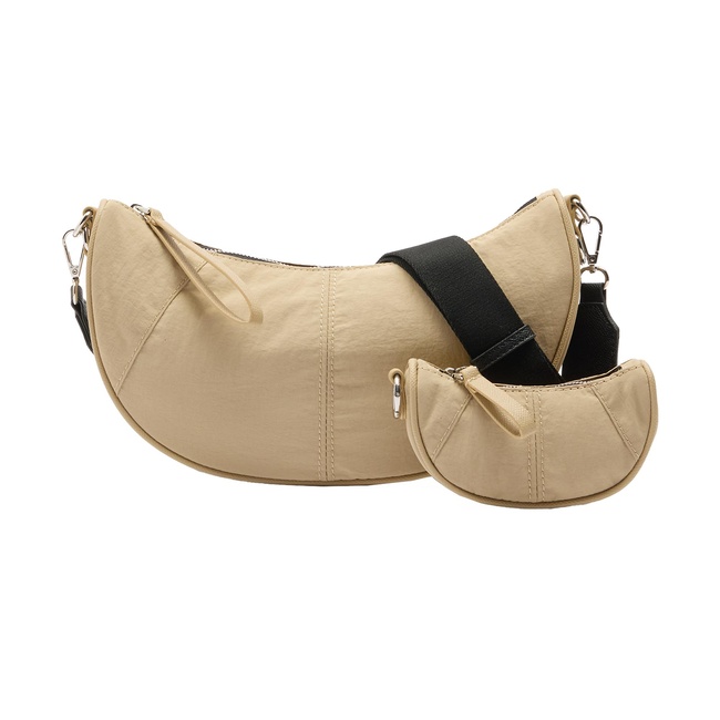 Фото ракурс 2 - Жіноча молочна сумка Parfois артикул 240771 _EC FW2025