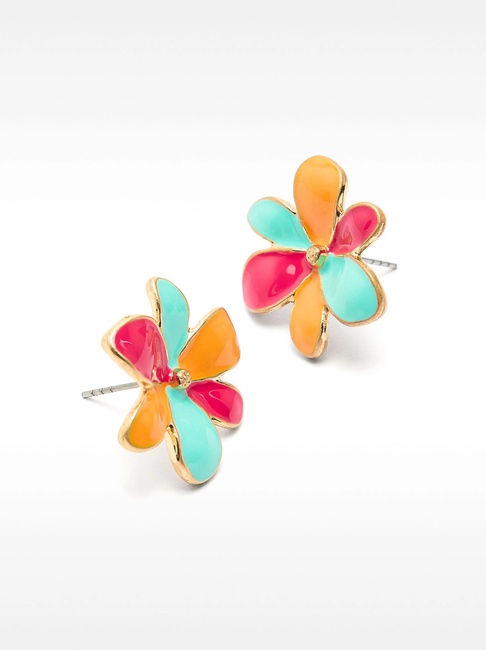 Фото ракурс 2 - Жіночі різнокольорові сережки Parfois артикул 1937090 BMU SS2025