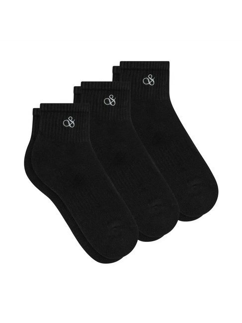 Фото ракурс 1 - Женские черные носки SCOTCH & SODA артикул SS123406 001 FW2025