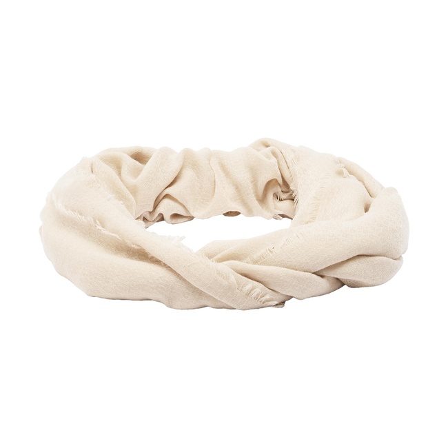 Фото ракурс 5 - Жіночий бежевий шарф Parfois артикул 160327 _BG FW2025