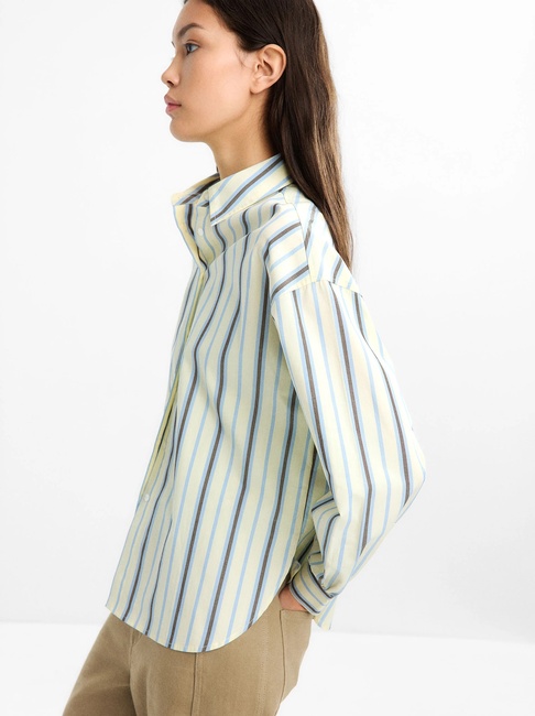 Фото ракурс 4 - Жіноча молочна сорочка Parfois артикул 231331 _BM SS2025