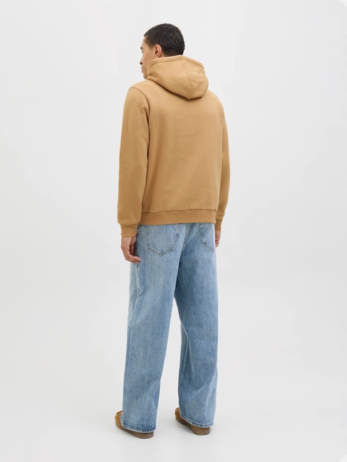 Чоловіче бежевe худі Jack & Jones артикул 12249340 Curry FW2025 Фото ракурс 2 - Чоловіче бежевe худі Jack & Jones артикул 12249340 Curry FW2025