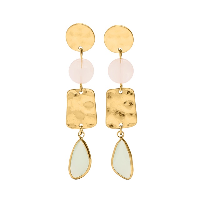 Фото ракурс 1 - Жіночі золоті сережки Parfois артикул 237393 _LB FW2025