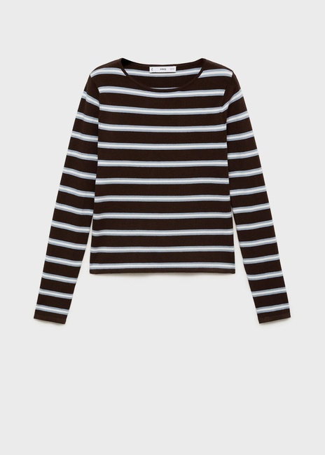 Фото ракурс 3 - Жіночий коричневий джемпер Mango артикул 17005820 32 1 season