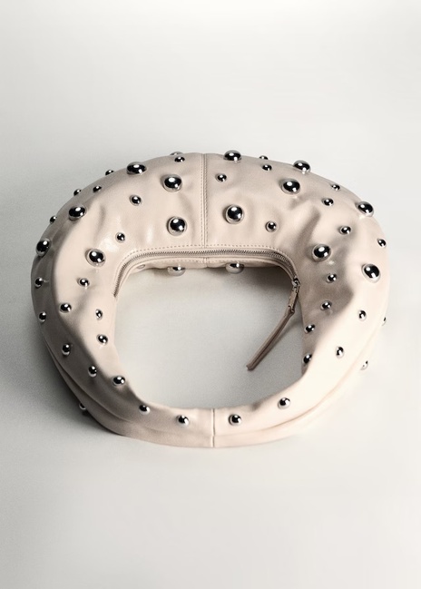 Жіноча молочна сумка Mango артикул 17031172 02 1 season Фото ракурс 6 - Жіноча молочна сумка Mango артикул 17031172 02 1 season