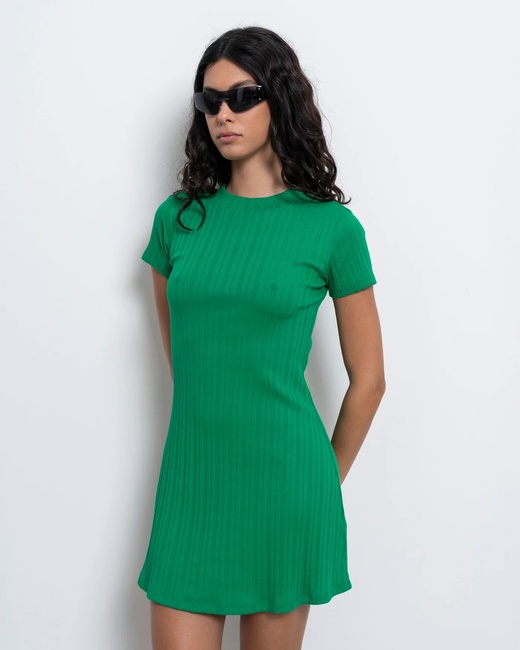 Жіноча зелена сукня Piazza Italia артикул 32929 Grass Green SS2025 Фото ракурс 1 - Жіноча зелена сукня Piazza Italia артикул 32929 Grass Green SS2025