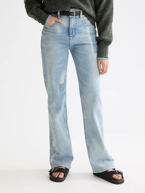 Фото ракурс 1 - Женские синие джинсы SCOTCH & SODA артикул ULM00766F V439 FW2025