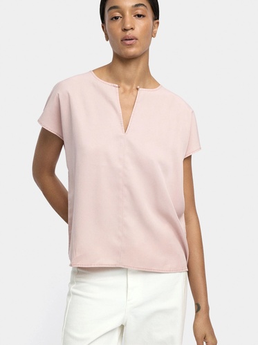 Фото ракурс 1 - Жіноча рожева блузка Parfois артикул 240417 _PK FW2025