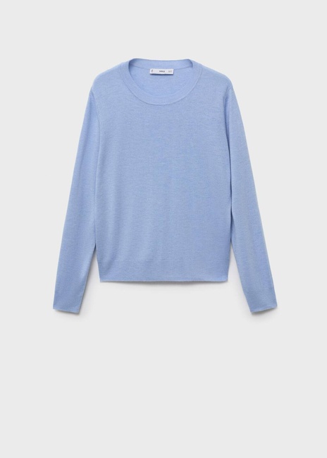 Фото ракурс 4 - Жіночий блакитний джемпер Mango артикул 17005817 50 1 season