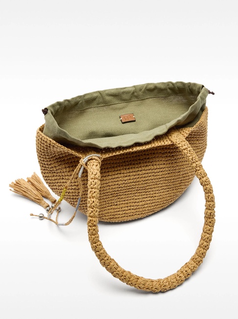 Женская бежевая сумка Parfois артикул 230080 NCS FW2025 Фото ракурс 4 - Женская бежевая сумка Parfois артикул 230080 NCS FW2025