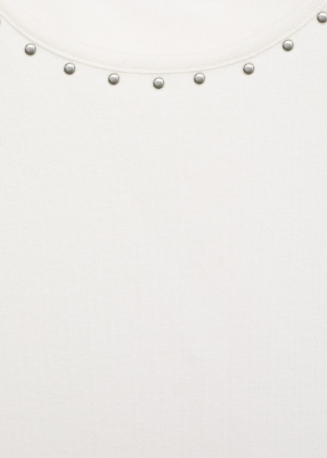 Жіночий білий топ Mango артикул 87035752 01 8 season Фото ракурс 6 - Жіночий білий топ Mango артикул 87035752 01 8 season