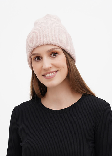 Фото ракурс 1 - Жіноча рожева шапка EQUILIBRI артикул W SW Hat Melon Powder FW2024