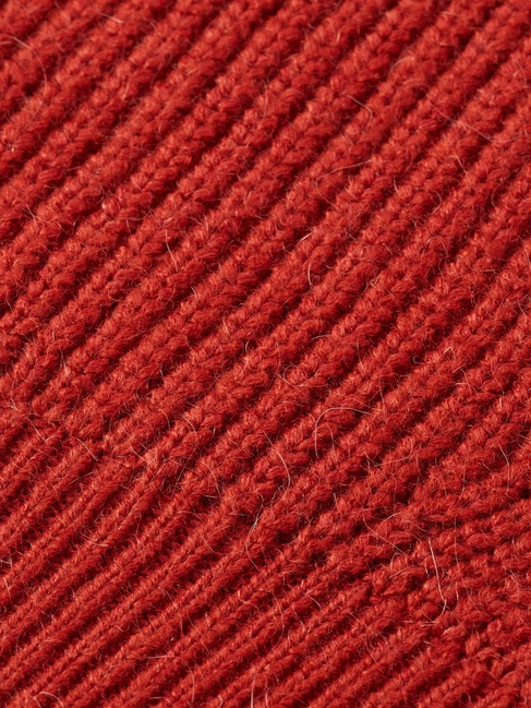 Женский красный свитер SCOTCH & SODA артикул U9B01037T U629 FW2025 Фото ракурс 7 - Женский красный свитер SCOTCH & SODA артикул U9B01037T U629 FW2025