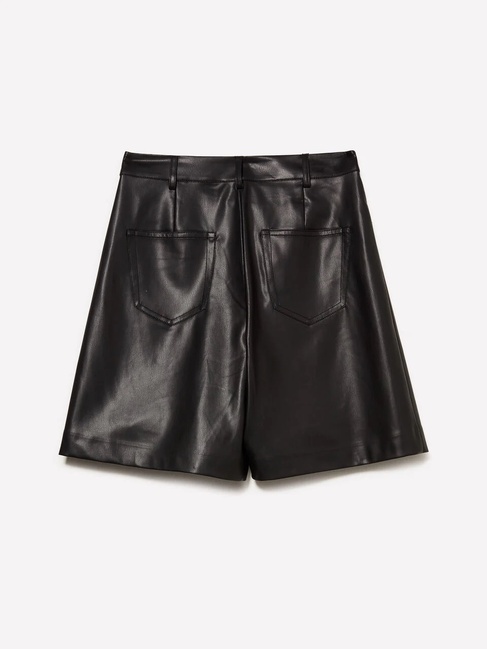 Фото ракурс 6 - Жіночі чорні шорти Sisley артикул 44UKL901Q 100 25A