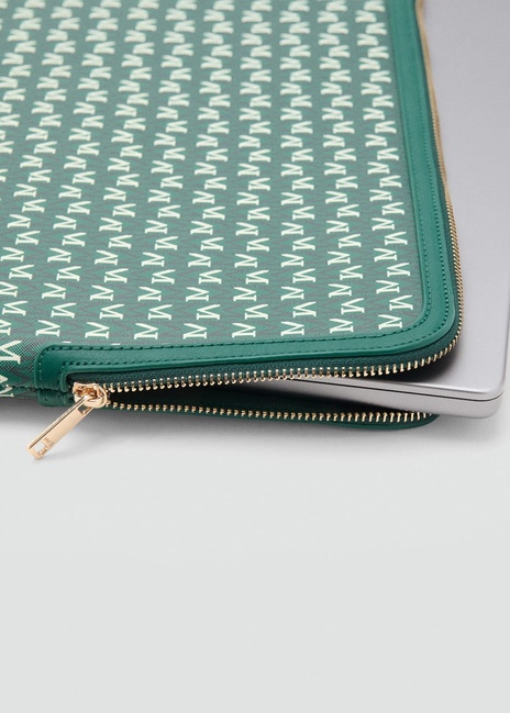Женский зеленый чехол Mango артикул 17081534 43 1 season Фото ракурс 3 - Женский зеленый чехол Mango артикул 17081534 43 1 season