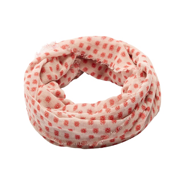 Женский розовый шарф Parfois артикул 234711 _BM FW2025 Фото ракурс 4 - Женский розовый шарф Parfois артикул 234711 _BM FW2025