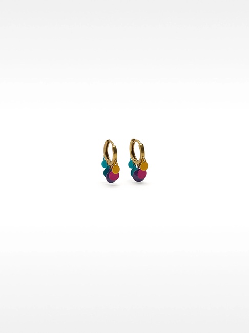 Фото ракурс 2 - Жіночі різнокольорові сережки Parfois артикул 1879986 BMU FW2025
