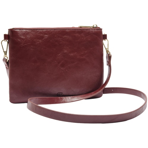 Фото ракурс 2 - Жіноча бордова сумка Parfois артикул 238944 _BU FW2025