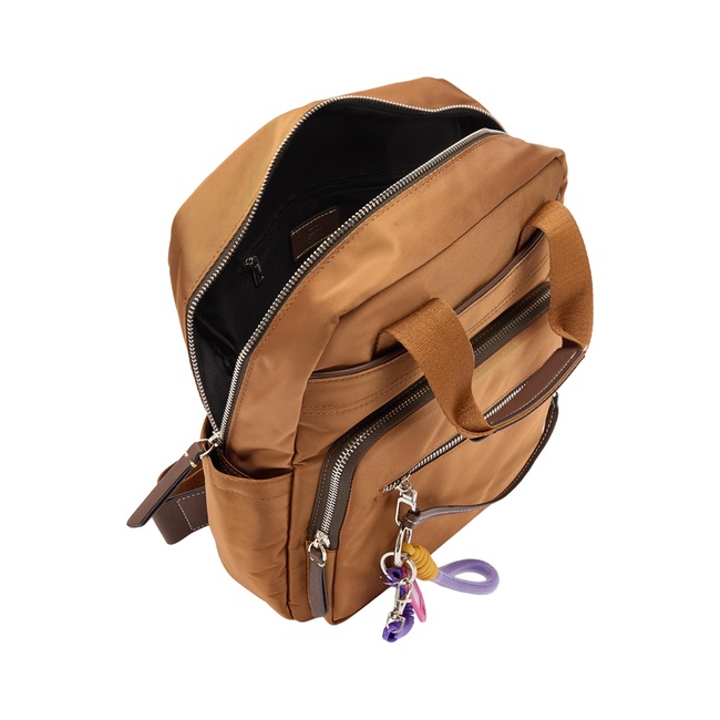 Фото ракурс 4 - Женский коричневый рюкзак Parfois артикул 240194 _CA FW2025