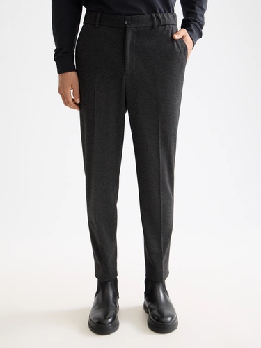 Фото ракурс 1 - Чоловічі чорні брюки SCOTCH & SODA артикул 181170 021 FW2025