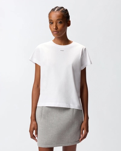 Фото ракурс 1 - Жіноча біла футболка Pinko артикул 100373-A2RE Z04 FW2025