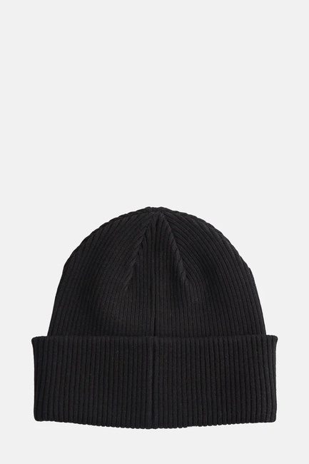 Фото ракурс 2 - Мужская черная шапка Jack & Jones артикул 12279181 Black FW2025