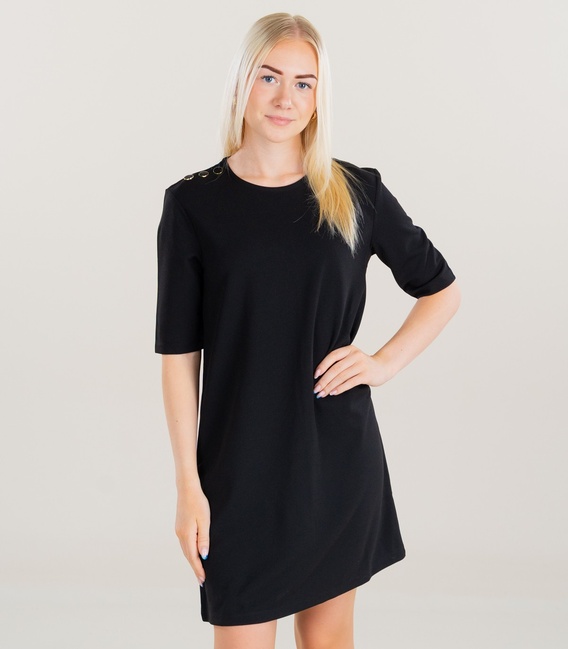 Фото ракурс 1 - Женское черное платье Only артикул 15355515 Black FW2025