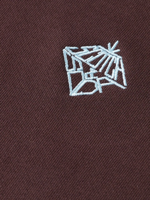 Жіночий коричневий світшот SCOTCH & SODA артикул U9E00799T U290 FW2025 Фото ракурс 7 - Жіночий коричневий світшот SCOTCH & SODA артикул U9E00799T U290 FW2025