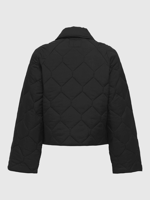 Женская черная куртка Only артикул 15348751 Black FW2025 Фото ракурс 2 - Женская черная куртка Only артикул 15348751 Black FW2025