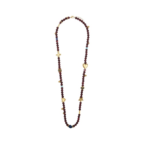 Фото ракурс 1 - Жіноче бордовe намисто Parfois артикул 240862 _HM FW2025