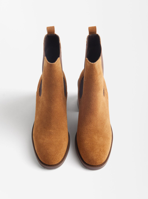 Фото ракурс 3 - Жіночі коричневі черевики Parfois артикул 224083 _CA FW2024