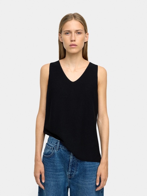 Фото ракурс 1 - Жіноча чорна блузка Parfois артикул 241610 _BK FW2025